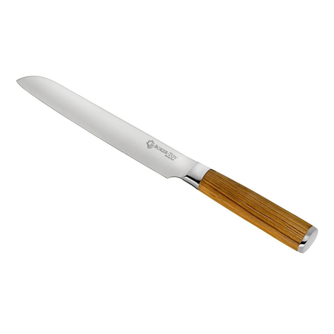 Oak Handled Challah Knife