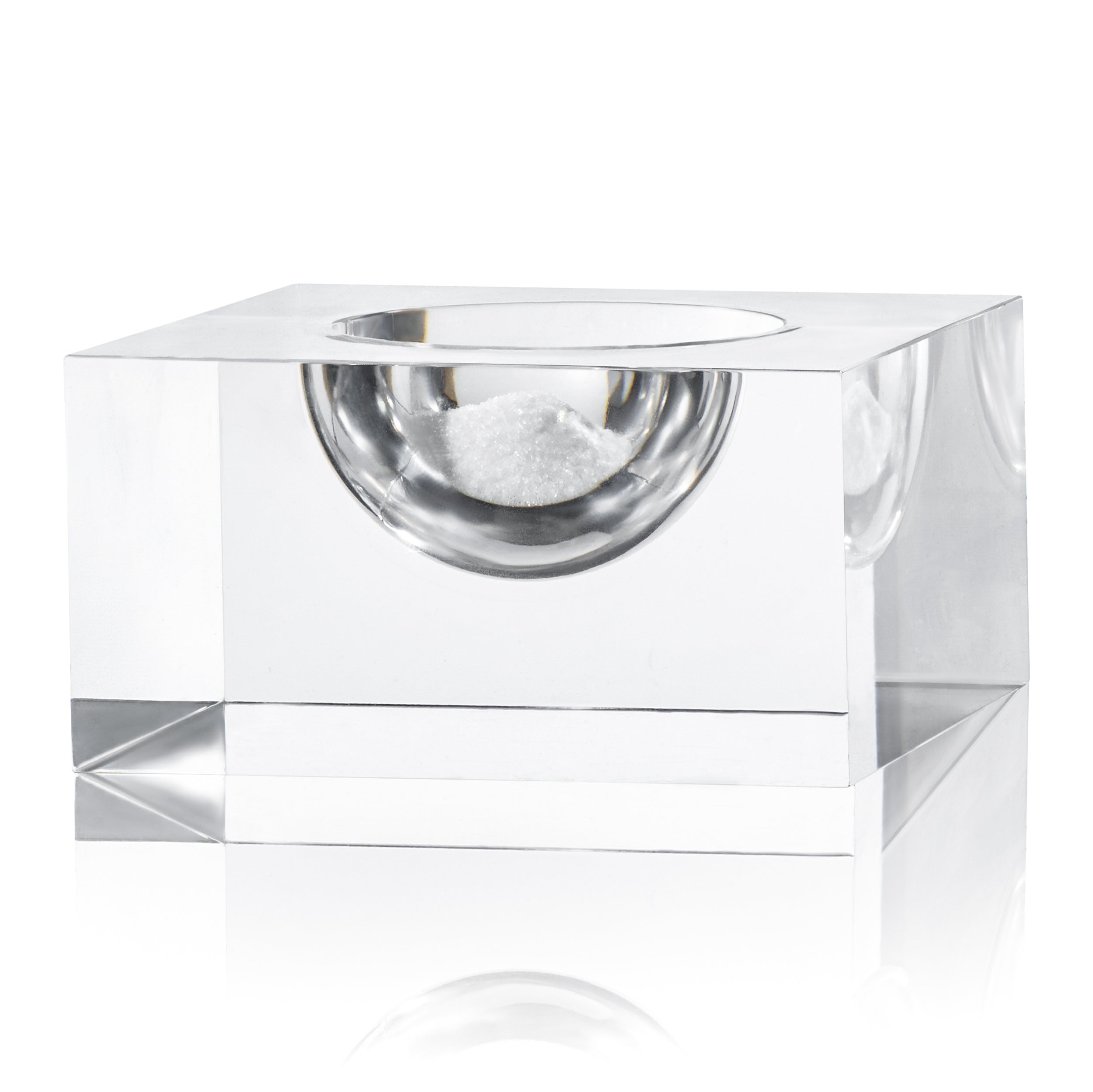 Elegant Lucite Salt Dish