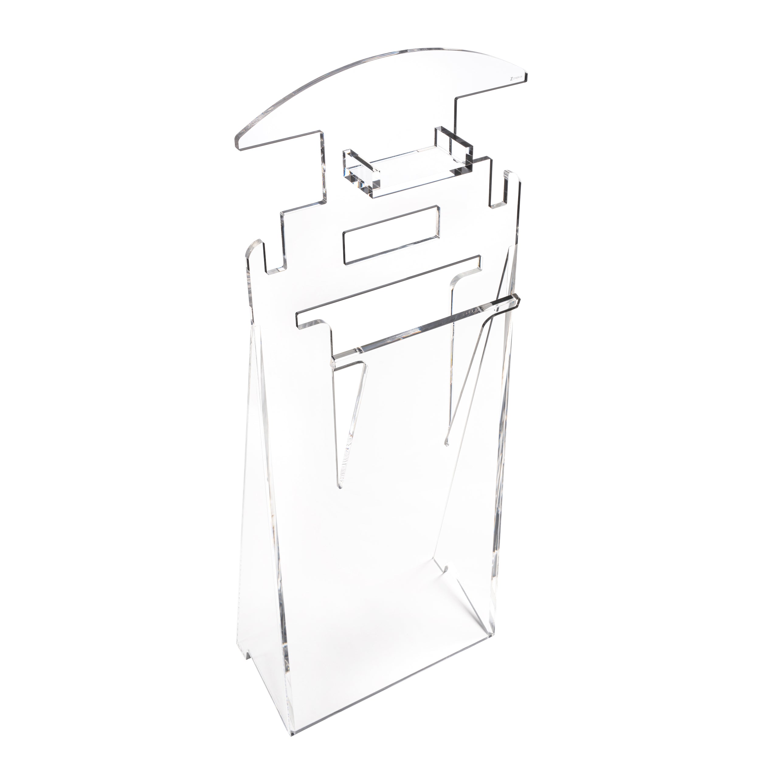Lucite Clothing Valet