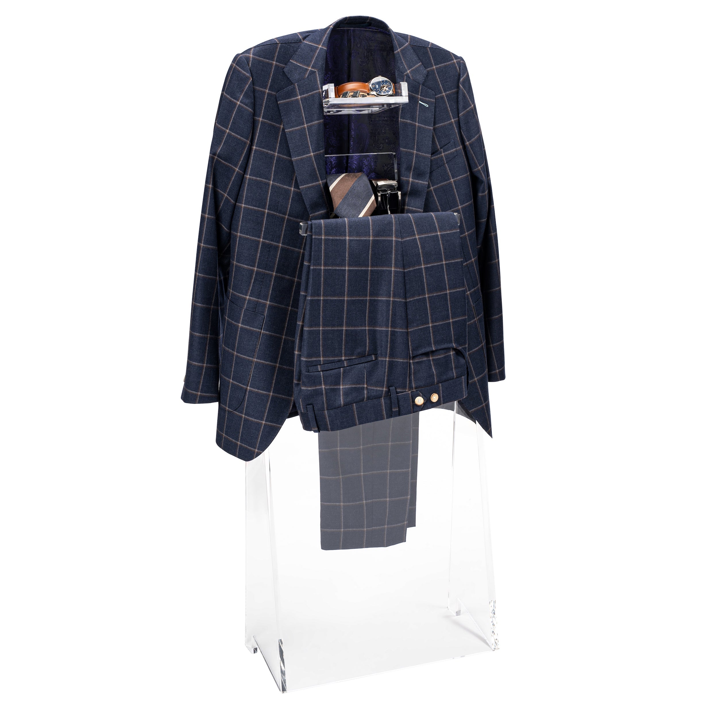 Lucite Clothing Valet