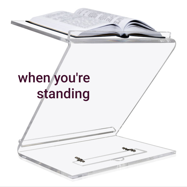 Deluxe Tabletop Sit & Stand Shtender