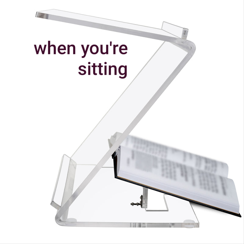 Deluxe Tabletop Sit & Stand Shtender