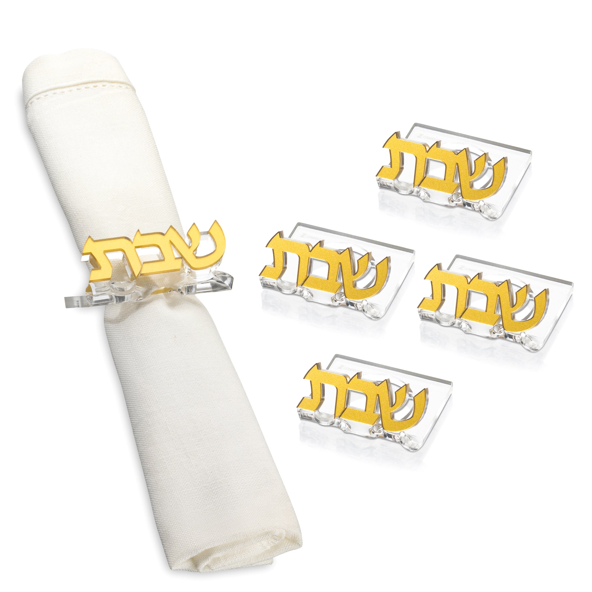 Shabbos Napkin Rings