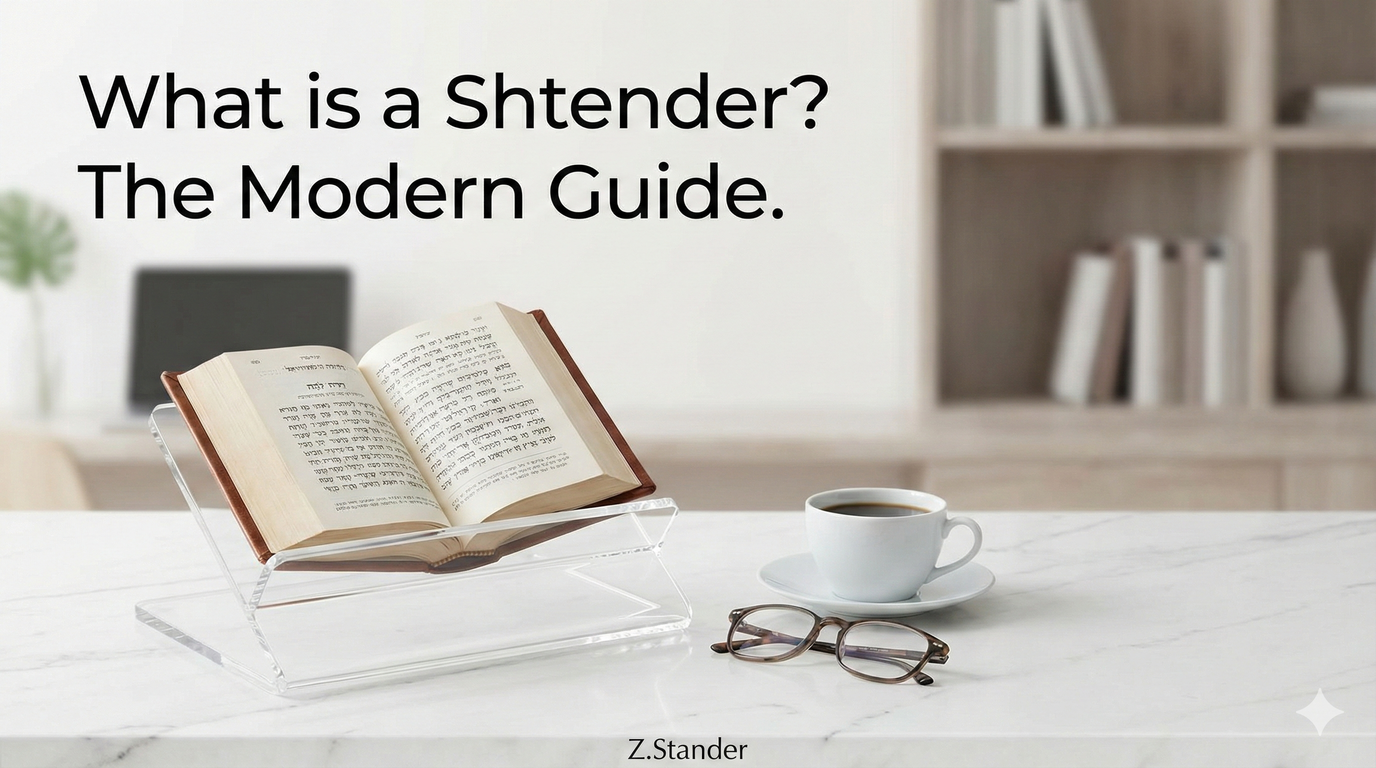 What is a Shtender? | 2026 Guide to Modern Study Stands
