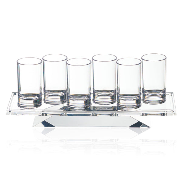 L'Chaim Shot Glass Wine Cup Set