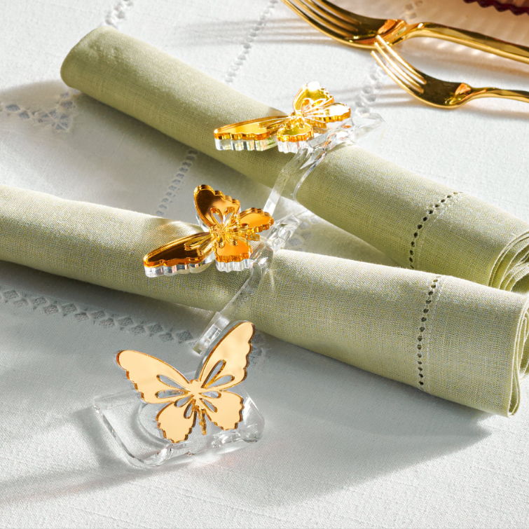 Butterfly Napkin Rings