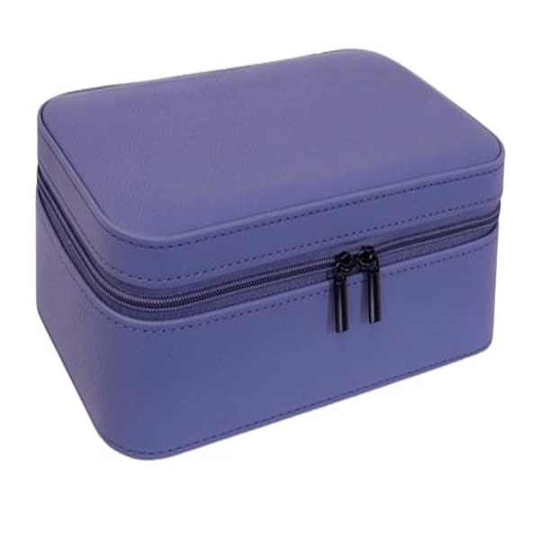 Leatherette Jewelry Box with Mini Travel Case
