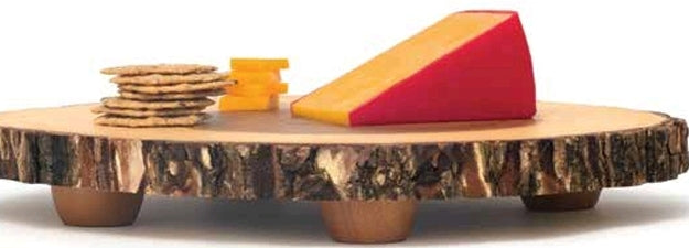 Round Log Charcuterie Board 12"