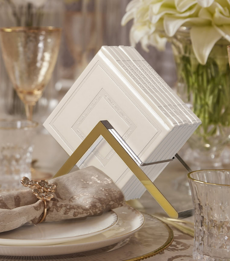 Zemiros Bencher Set in Lucite Holder -Hardcover