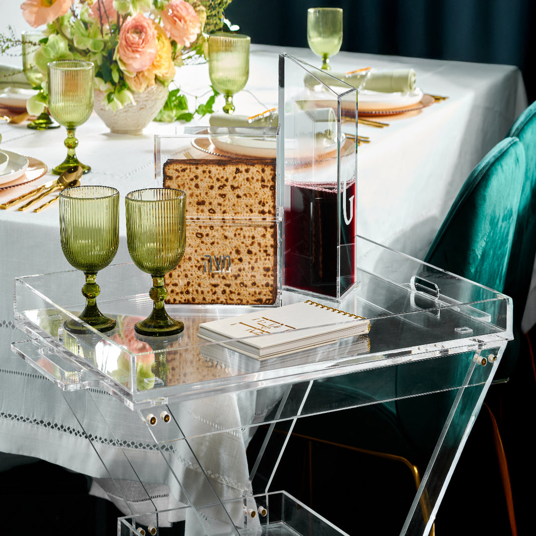 3 Tiered Serving Cart with Removable Tray