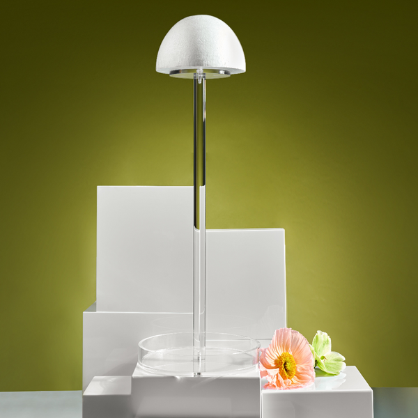 Lucite Wig Stand