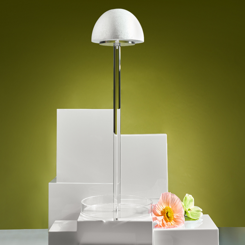 Lucite Wig Stand