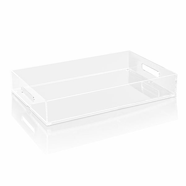 Clear Lucite Tray (18x12x2)