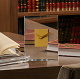 Elegant Lucite Desk Clock