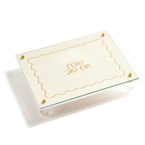 Exquisite Challah Board with Adjustable height -Wave