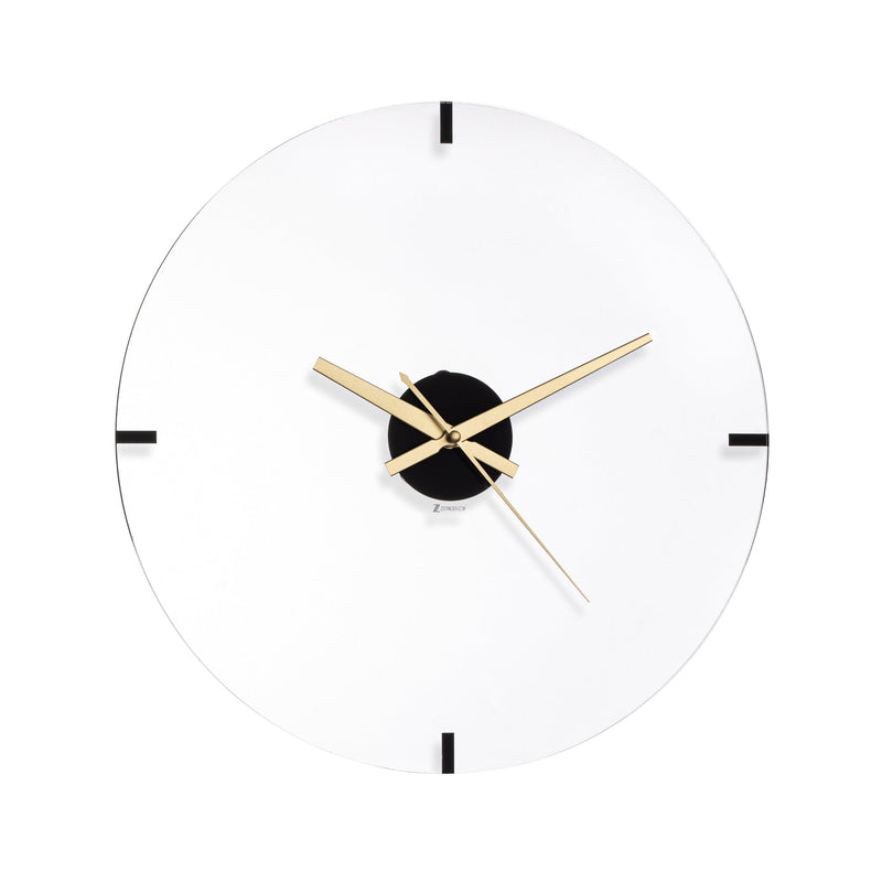 Lucite Wall Clock