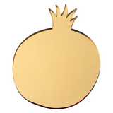Lucite Pomegranate Coasters (Set of 4)
