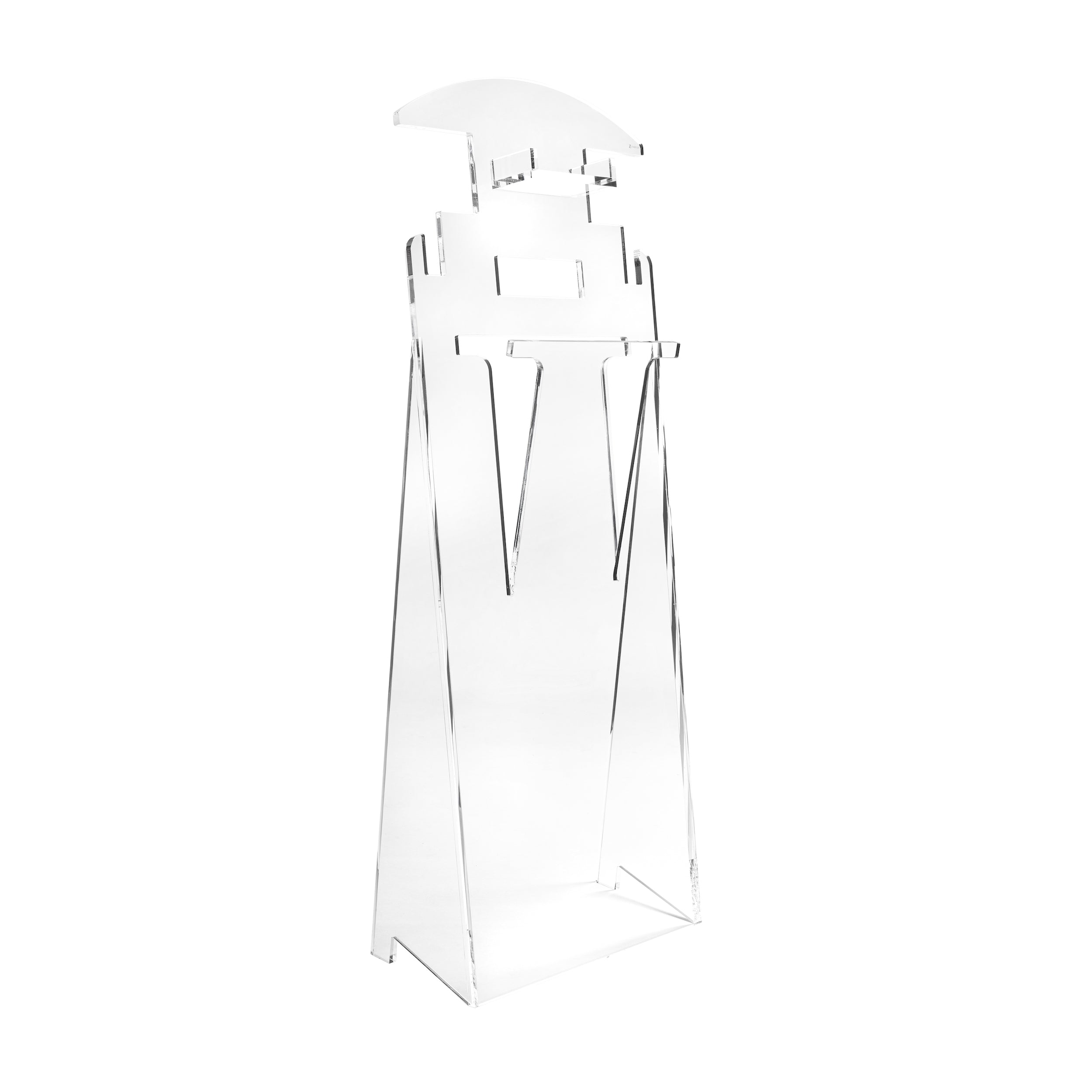 Lucite Clothing Valet