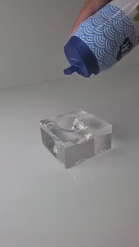 Elegant lucite salt dish 