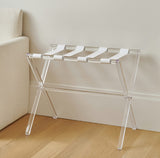 Lucite Luggage Stand