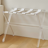 Lucite Luggage Stand