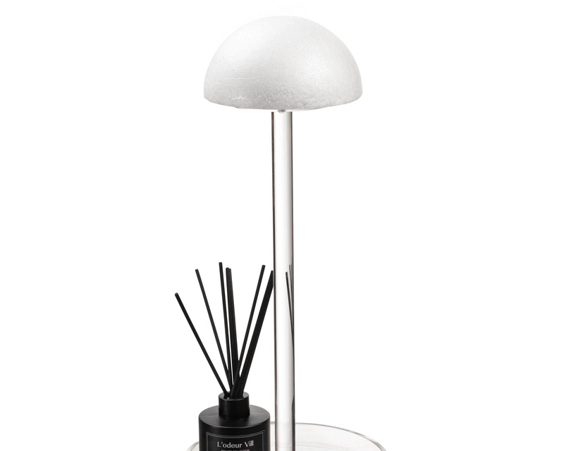 Lucite Wig Stand