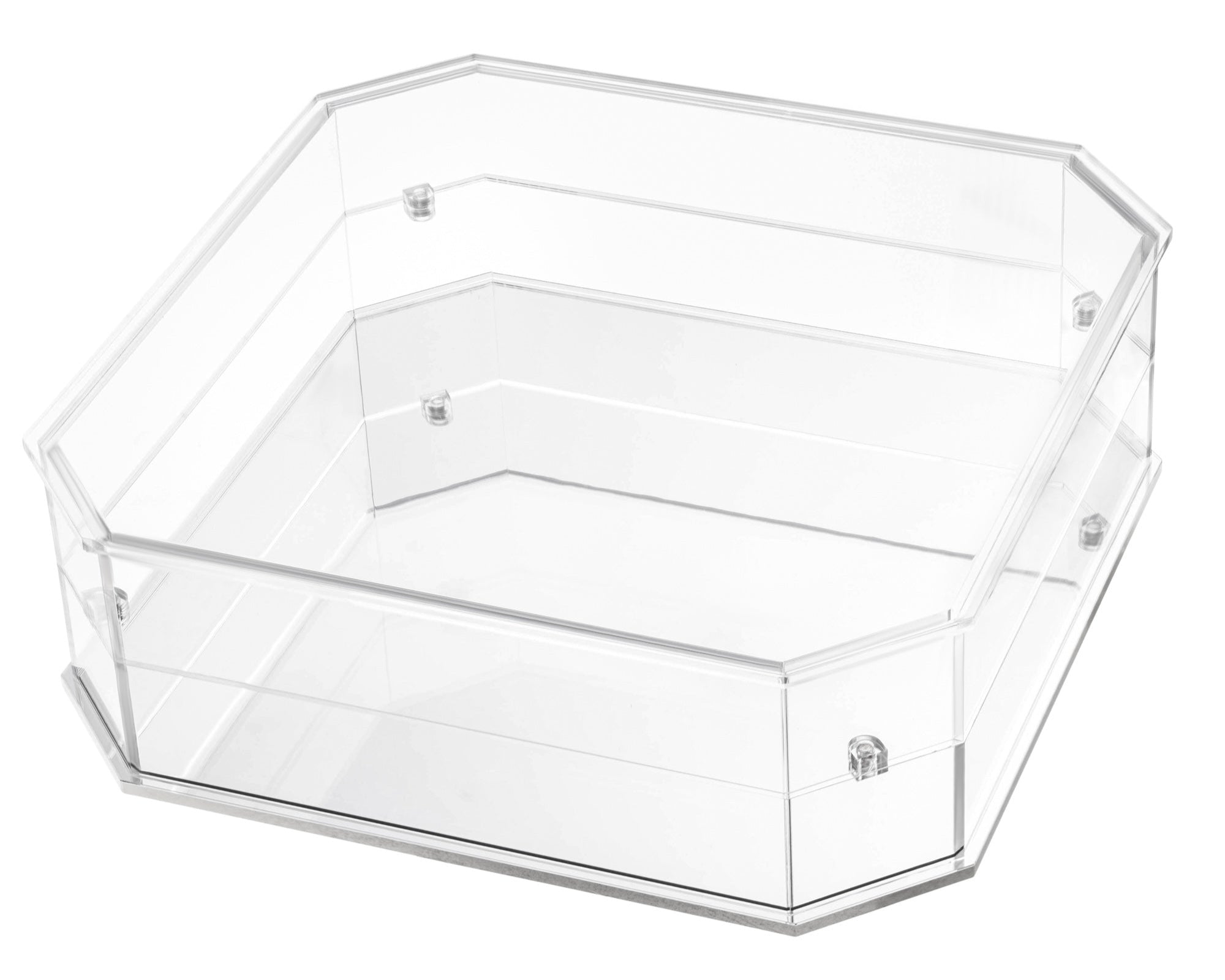 Lucite Matzah Box (Also Converts To 2 Trays)