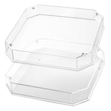 2 in 1 Lucite Matzah Box