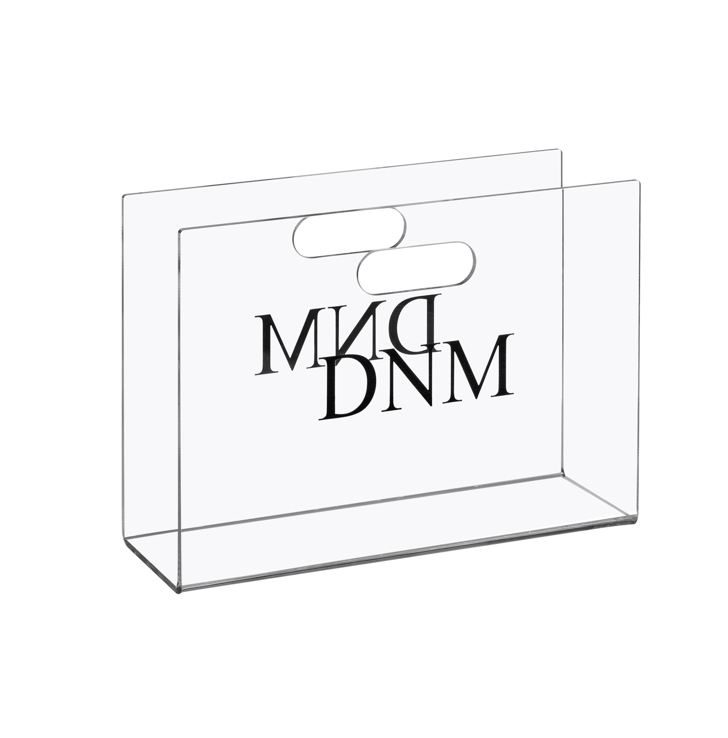 Trendy Lucite Magazine Holder