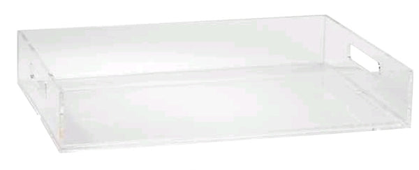 Clear Lucite tray 11x17