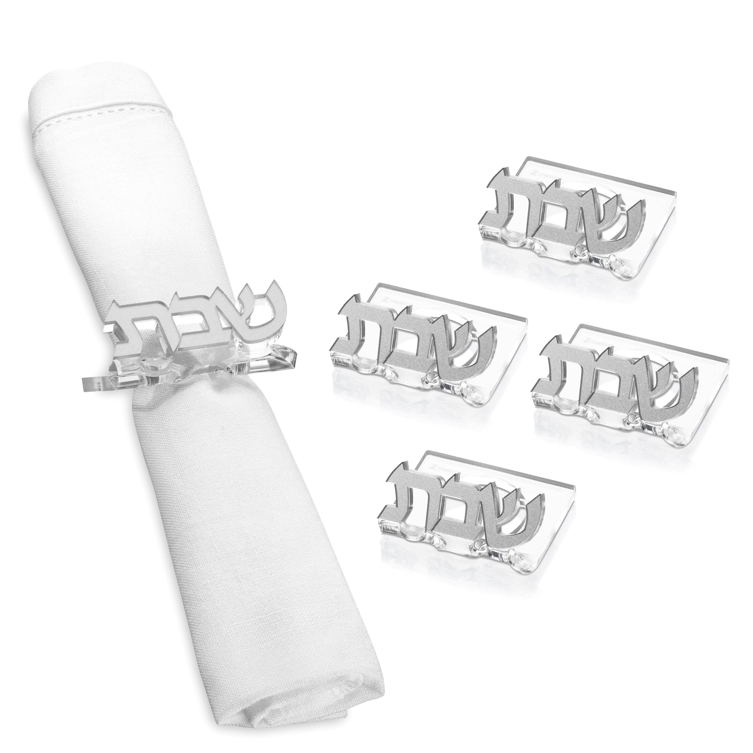 Shabbos Napkin Rings