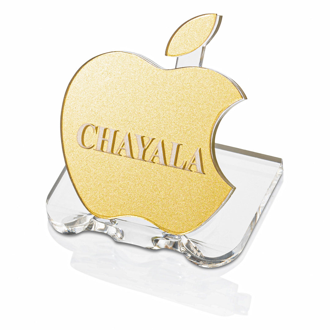 Personalized Apple Napkin Rings